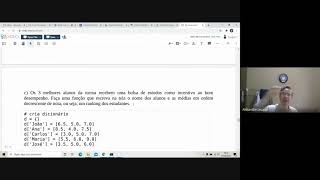 Dicionários em Python - Exercícios (ranking de notas)