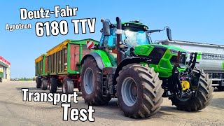 Deutz-Fahr 6180 TTV im Transport-Test / Was kann er auf der Straße