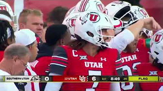 Utah's Cam Rising FIRST TOUCHDOWN after return from injury | 2024 College Football thumbnail