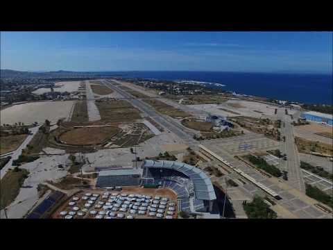 Πρωινή βόλτα με drone  πάνω απο το πρώην αεροδρόμιο του Ελληνικού