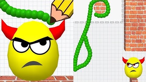 Draw To Smash Logic Puzzle Good 👍😊 Game #offlinegames #drawtosmash #games