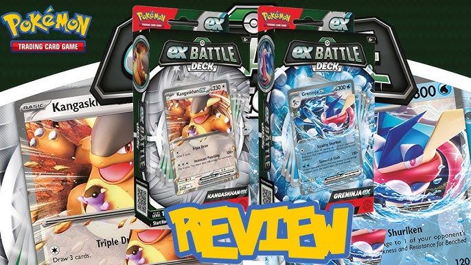 Pokémon TCG: Battle Decks: Kangaskhan ex and Greninja ex – Zulus Games