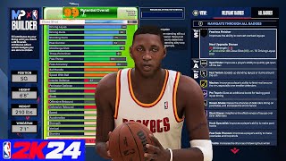 Creating Tracy McGrady in NBA2K24 | Balanced Offensive Two Guard