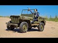 ТРИ скорости, включение света с пульта ... КРУТОЙ JEEP Willys от Eachine&Rochobby