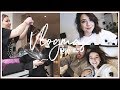 GETTING MY HAIR DONE & BED CHATS  | VLOGMAS