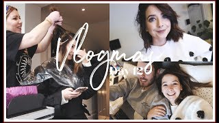 GETTING MY HAIR DONE & BED CHATS  | VLOGMAS