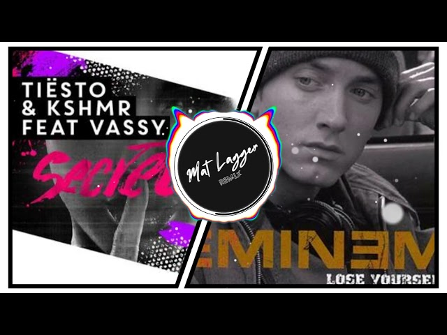 Eminem Vs Tiesto - Lose Yourself Vs Secrets (MAT LAGGER Mashup) class=