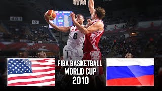 USA  vs Russia   Classic Full Game | FIBA Basketball World Cup 2010