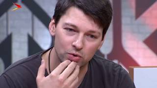 Даниил Страхов, Леонид Каневский и Сергей Голомазов в студии телеканала IrystonTV. Даниил Страхов, Леонид Каневский и Сергей Голомазов в студии телеканала IrystonTV.