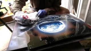 Spray Paint Speed Painting - Spray Paint Art Timelapse