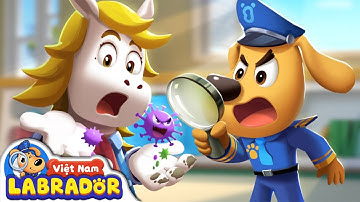 Ai mới là người xì hơi | Cảnh sát trưởng labrador | Hoạt hình thiếu nhi vui nhộn | BabyBus