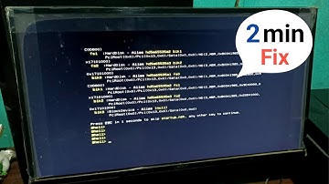 Press esc in 1 second to skip startup.nsh any other key to continue /EFI Shell version 2.70 Solution