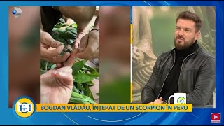 Teo Show (04.02.2023) - Bogdan Vladau, intepat de un scorpion in Peru!