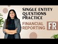 ACCA - Financial Reporting (FR) Single entity Question Practice
