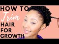 How To Trim Your Natural Hair for Hair Growth