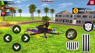 Drone Robot Car Transforming Game - Car Robot Games - Android Gameplay screenshot 4