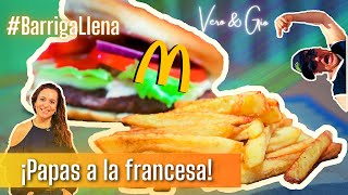 🍟 ¿Cómo hacer PAPAS a la francesa tipo McDonald&#39;s? 🍟 || #BarrigaLlena
