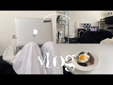 vlog, unproductive dayyyyy (and it's ok) | aommntx