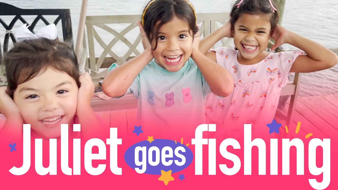 Juliet Goes Fishing | First Fishing Trip with my Kids | Kids Fishing