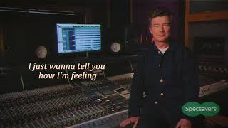 Rick Astley - I'm Gonna Give You Up Lyrics (this is not an AI) Resimi