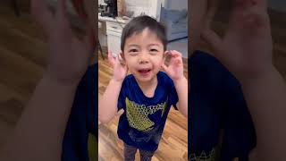 Baby Brother Disturbs Sleeping Sister