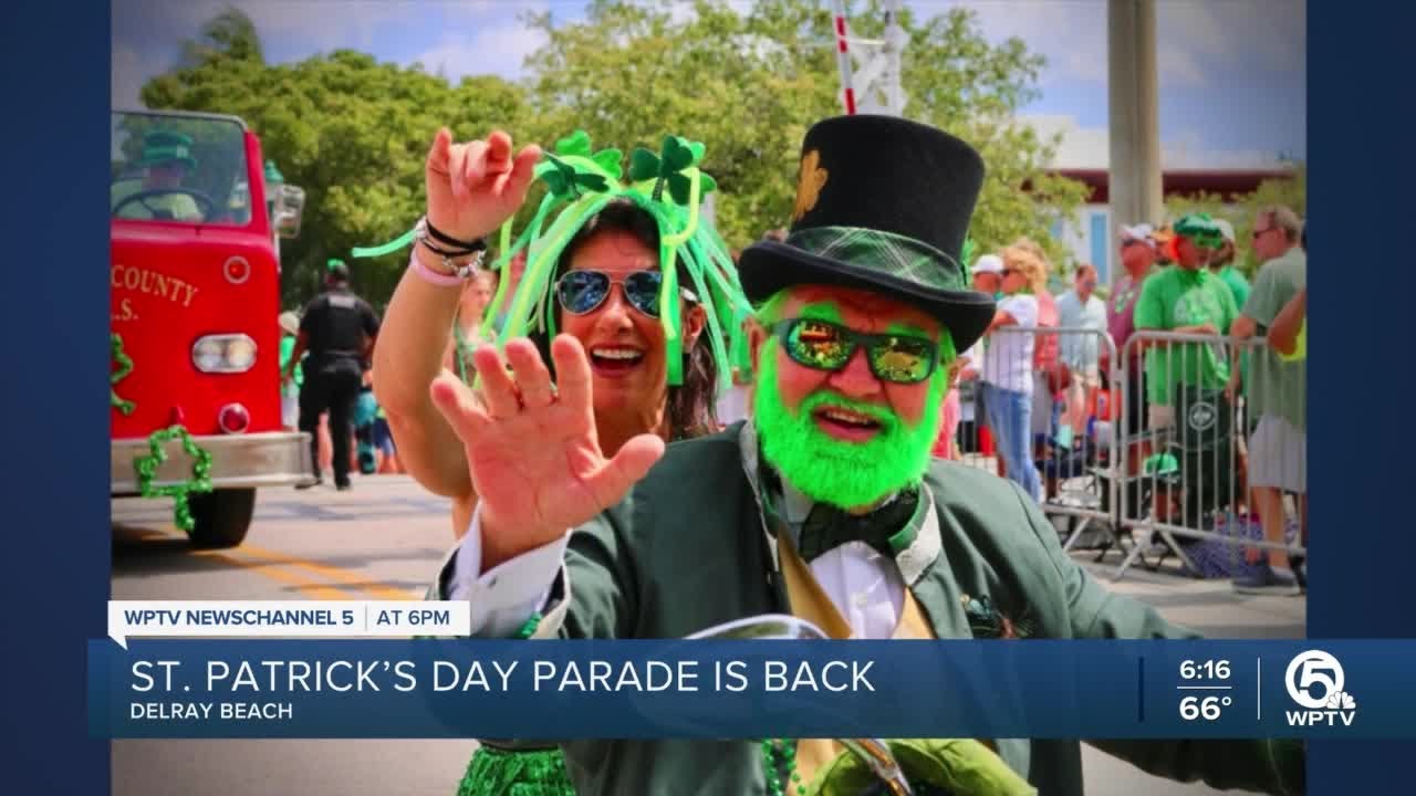 Delray Beach St. Patrick's Parade returns after a 2 year hiatus YouTube