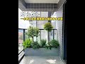 How about the exquisite green plant landscape of the balcony built in one hour? #Balcony Planting #