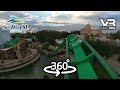 VR Epic Roller Coaster 360 KRAKEN SeaWorld Orlando on-ride POV Unleashed