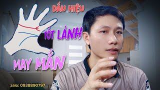 Dấu Hiệu Cây Đinh Ba Trên Đường Tâm Đạo May Mắn Rất Tốt Làm Ăn Thuận Lợi Dễ Thành Công