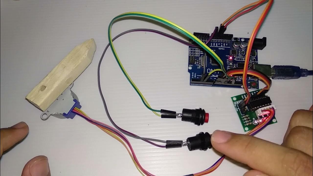 Tutorial Arduino Project 27 - Mengatur Sudut Motor Stepper 28BYJ-48 ...