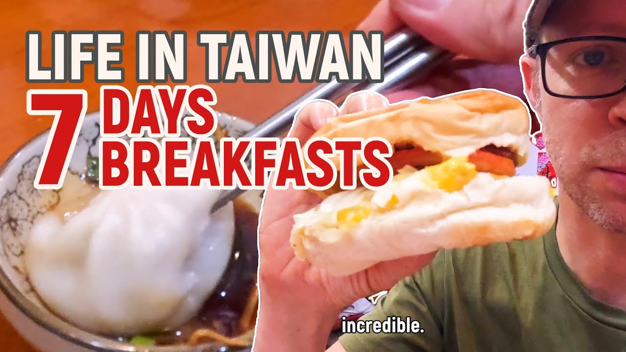 I Ate Taiwan’s BEST Breakfasts for 7 Days (Shocking Price!)