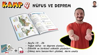 🌎 Dünya NÜFUS - DEPREM BÖLGELERİ Harita Bilgisi Çalışması 📌KAMP-4 (Kodlamalarla)