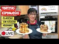 Tortitas o hotcakes: clásicas o veganas SIN AZÚCAR  (🔴DIRECTO)