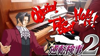 Ace Attorney Investigations 2/Gyakuten Kenji 2 Conrontation Medley on Piano