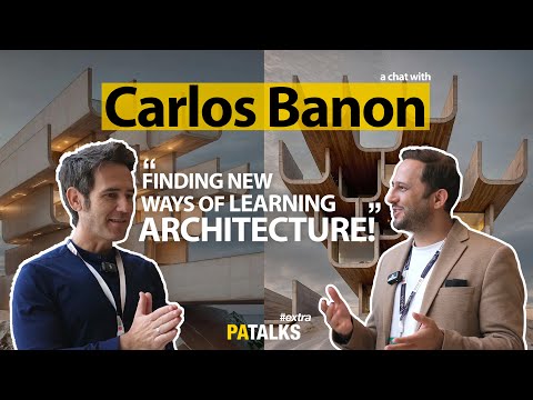 Carlos Banon - New Ways of Learning Architecture with Artificial Intelligence (AI)