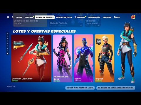 🔴 NUEVA TIENDA DE FORTNITE 17 DE FEBRERO! TIENDA DE FORTNITE HOY 17/02/24 EN DIRECTO! NUEVA SKIN