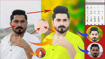 Autodesk Hair Editing Step By Step || Autodesk sketchbook Hair + Face Smooth New Tutorial ||