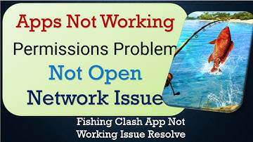 How To Fix Fishing Clash App not working | Not Open | Space Issue | Network & Permissions Issue