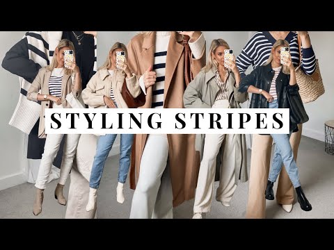 STYLING STRIPES FOR AUTUMN/FALL 2021! 10 ways to style autumn's hottest trend!