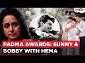 Dharmendra's Padma Vibhushan win | Hema Malini REVEALS Sunny Deol & Bobby Deol's EMOTIONAL reactions