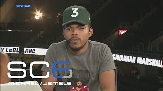 chance the rapper talks mayweather mcgregor and colin kaepernick sc6 espn