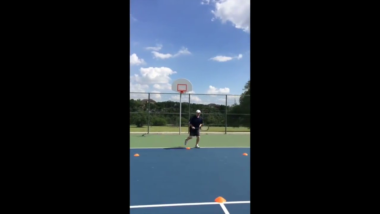 EDGE POWER TRAINER Tennis Cone Drills YouTube