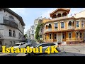 Istanbul, Turkey. Walking tour [4K]. Arnavutkoy-Bebek-Rumelihisari-Fatih Sultan Mehmet Bridge.