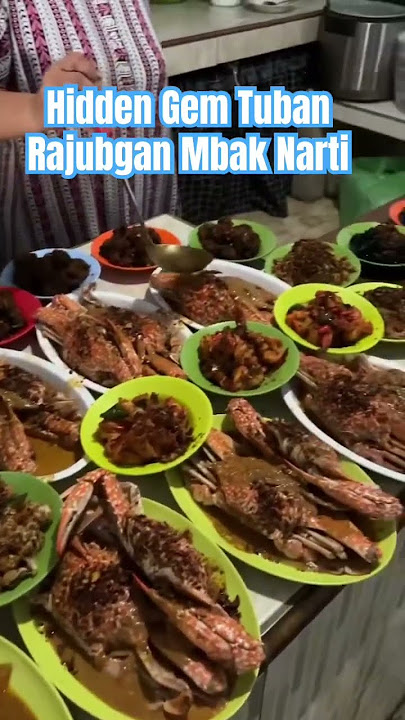 Kalau ke Tuban ngga bingung kuliner.. #rajungan #kulinertuban #mukbang #rekomendasi #kepiting