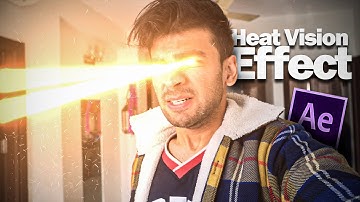 Superman Heat Vision | After Effects | VFX Tutorial | Creator Aman | Animation Corner