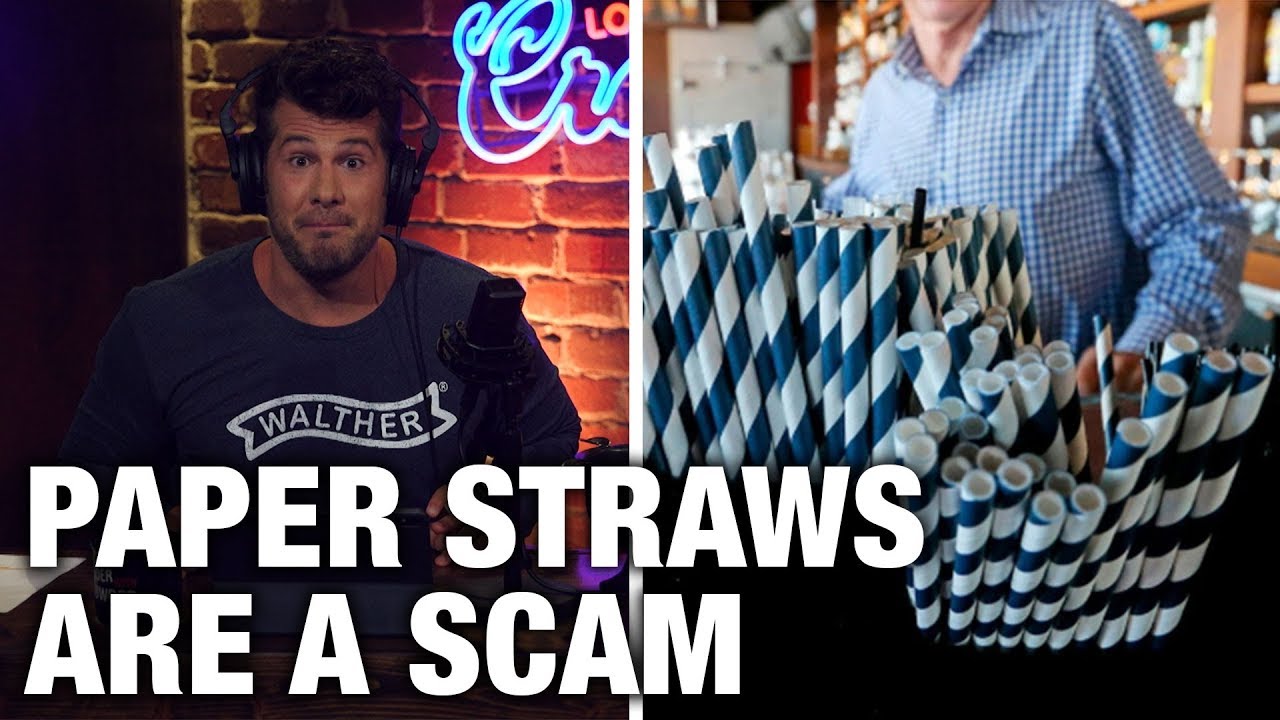 DEBUNKED: The Paper Straw SCAM! | Louder with Crowder