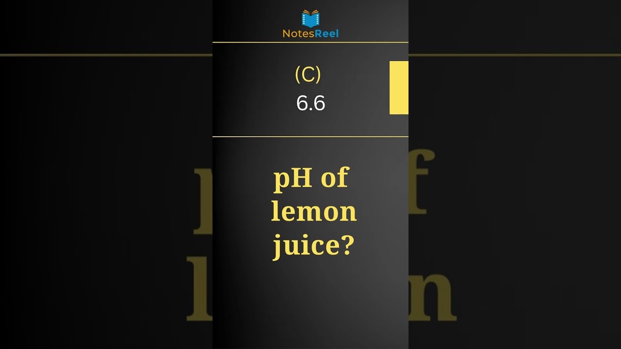What Is PH Of Lemon Juice YouTube What Is PH Of Lemon Juice YouTube