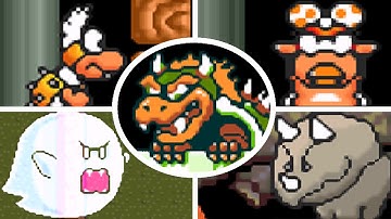 Super Mario World SMB3 Style - All Bosses & Ending (No Damage)