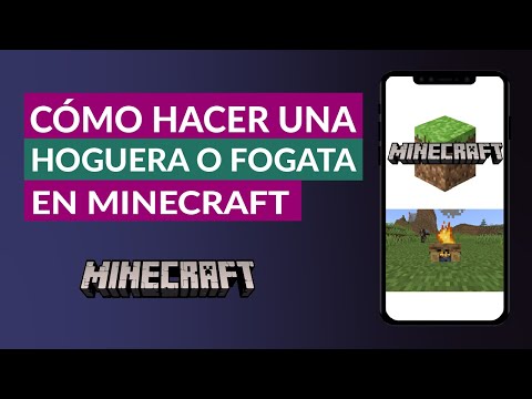 Cómo Hacer una Fogata y Hoguera en Minecraft ¡Muy Fácil!