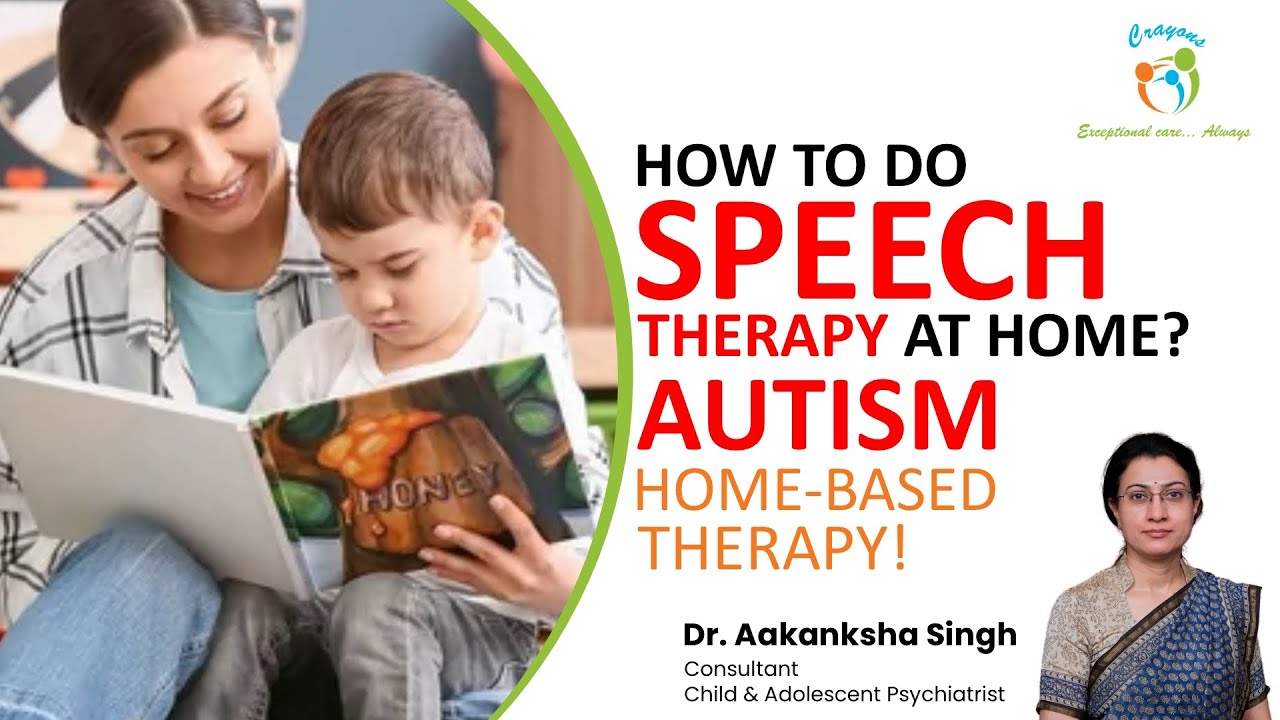 🗣️ How to do Speech Therapy at Home: Autism Home-Based Plan! | Dr ...